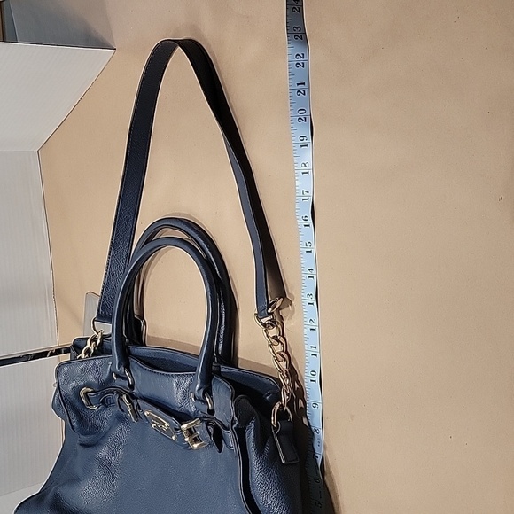 Michael Kors, Navy Blue Hamilton Satchel, EUC. - Picture 15 of 15